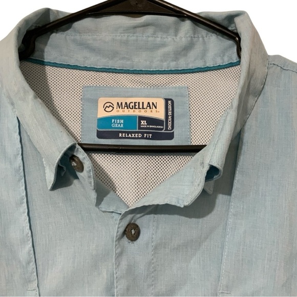 Bundle of 3 Magellan Men's Relaxed Fit Fish Gear Short Sleeve Shirt Sz XL - Picture 8 of 16